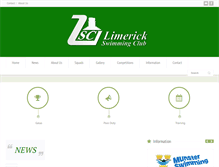 Tablet Screenshot of limswim.ie